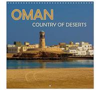 Oman, country of deserts (Wall Calendar 2026 12" x 24" / 30 x 60 cm (aperto) Calvendo 12 Month Wall Calendar