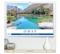 Oman (High Quality Premium Wall Calendar 2026 DIN A2 landscape),CALVENDO 12 Month Wall Calendar: A Country from 1001 Arabian Nights