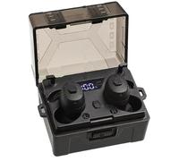 Omana Arm Next Totem Electronic Shooting Tappi per le orecchie antirumore Protezione dell'udito Paraorecchie per caccia/tiro tattico/militari/eventi musicali, Nero , L