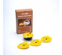 Omana Capsule di caffè riutilizzabili, confezione da 4 pezzi, compatibili con macchine Bosch Tassimo, filtri da caffè ricaricabili in acciaio inossidabile/plastica, kit completo di coperture in