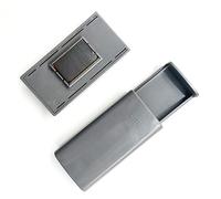 Omana Cassetta magnetica per chiavi di emergenza, con forte magnete, per nascondere una chiave di casa, colore: grigio