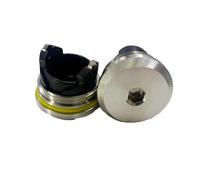 Omana Tappo batteria e contatti compatibili con Garmin Vector 3 3S Rally RK100 RK200 RS100 RS200 custodia per pedali bici misuratore di potenza sensore piede accessori di ricambio (copertura, 1 pezzo)