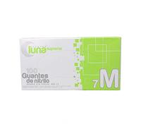 Omare Luna Supreme Guanti Monouso Nero Taglia M Nitrile 100pcs