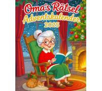 Oma's Rätsel Adventskalender 2025: über 15 verschiedene Rätselarten