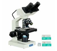 OMAX 40X-2000X 1.3MP Digitale Composto LED Binocolo Microscopio + Guide + Cover