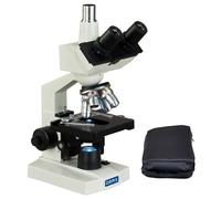 OMAX 40X-2000X Microscopio Biologico Trinoculare Da Laboratorio Con Custodia