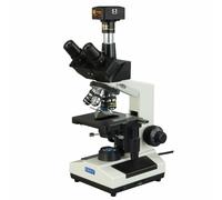 OMAX 40X-2500X 5MP USB3 Darkfield Trinoculare LED Lab Microscopio per Live Blood
