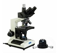 OMAX 40X-2500X Avanzato Darkfield LED Trinoculare Biologico Composto Microscopio