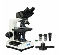 OMAX 40X-2500X Composto LED Microscopio Fase Contrasto Darkfield Con 3MP Camera