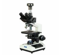 OMAX 40X-2500X Fase Contrasto LED Trinoculare Composto Microscopio + 5MP Camera