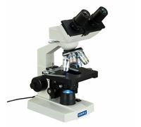 OMAX 40X-2500X Laboratorio Binocolo Composto LED Biologico Microscopio Meccanico