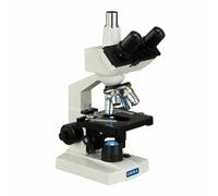 OMAX 40X-2500X LED Trinoculare Laboratorio Pasta Microscopio Con Meccanico Palco