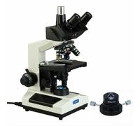 OMAX 40X-2500X Microscopio Biologico Trinoculare A Campo Scuro Con LED