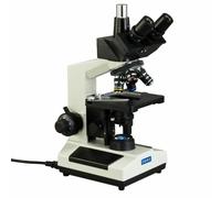 OMAX 40X-2500X Trinoculare Biologico Composto Laboratorio LED Microscopio