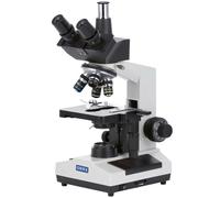 OMAX Microscopio composto biologico Trinocular 40X-2500X con la luce sostituibile del LED