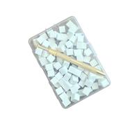 Omber Nails Pennello Con Grip Penna Unghie Di Cotone Design Artificiale Leggeri Per Le Donne Ragazze Bianco/Colorate 100 Spugne Arte Unghie Con Manico Penna
