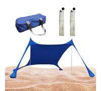 Ombra Da Spiaggia,Grande Ombrellone Portatile Resistente - 200 x 160 cm Solare da Esterno Ombra - Per Campeggio All'Aperto Pesca Escursionismo Picnic Viaggio Feste Giardino Cortile Patio