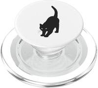 Ombra mistica silhouette gatto nero PopSockets PopGrip per MagSafe