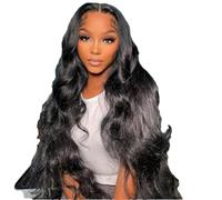 Ombre Blonde 13X4 Parrucca Frontale In Pizzo Trasparente Capelli Umani Radice Marrone Onda Del Corpo Biondo Cenere 5X5 Parrucca Con Chiusura Pre-Pizzicata