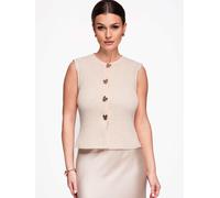 Ombre Camicia da donna beige Donna - Abbigliamento - Maglie e top - Top - Camicie senza maniche Ombre M