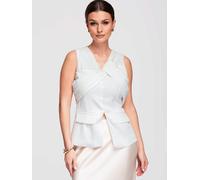 Ombre Camicia da donna bianco Donna - Abbigliamento - Maglie e top - Top - Camicie senza maniche Ombre XS