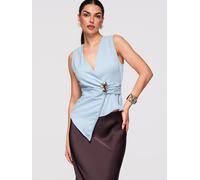 Ombre Camicia da donna blu Donna - Abbigliamento - Maglie e top - Top - Camicie senza maniche Ombre L