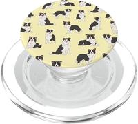 Ombre dolci - Border Collie bianco e nero alla luce del sole PopSockets PopGrip per MagSafe