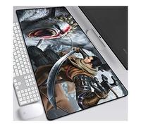 Ombre muoiono due volte Tappetino Mouse Gaming 900x 400mm XXL per Mouse e PC, 3mm Mouse Pad Antiscivolo Fondo in Gomma con Bordi Cuciti, A