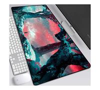 Ombre muoiono due volte Tappetino per XXL Mouse da Gioco - Gaming Mousepad Extra Grande 900 x 400mm - Pad 3mm con Base in Gomma Antiscivolo - Spessore 3mm Anime Tappetino Mouse, F