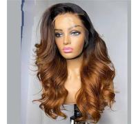 Ombre Parrucca Anteriore Del Merletto Parrucche Dei Capelli Umani Per Le Donne Dell'onda Del Corpo Parrucca Anteriore Del Merletto Parrucca Frontale Del Merletto T1B 4 27 26 pollici # 180 Densità
