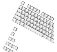 Ombre Piegare Profilo Originale 97 Keycaps Materiali PBTs Lato Stampato Brillante Attraverso per il Gioco e la Digitazione per Interruttori Ombre Piegare Brillante Attraverso Keycaps