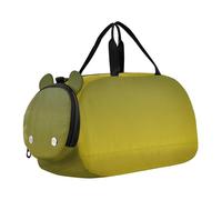 Ombre Rosa Chiaro Gradiente Ragazze Tote Duffle Bags Viaggio Weekend Duffel Pernottamento Bambini Palestra Duffle Carry on Duffel Bag Ragazzi, Sfumato Dorato Sfumato, classico