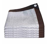 Ombreggiante Rettangolare, HDPE Protezione Raggi 99% UV Rete Parasole, Telo Ombra per Giardino Balcone Campeggio Esterno Pergola, 1 Metri 1 Foro(3.3x6.6ft/1x2.0m)