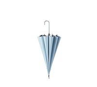 Ombrellas Pieghevole Donne Lunghe Antivento in Vetro Golf Sun Ombrello Automatico Big Parasol Black Coating (Blue)