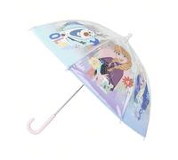 Ombrelli FROZEN UMBRELLA: Indispensabile per le principesse del ghiaccio! Resistente e facile da usare, questo ombrello vi manterrà asciutti nelle giornate di pioggia piene di magia. Realizzato con 8 