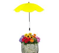 Ombrelli Parasole Esterni Per Piante | Picchetto da Terra Altezza Regolabile Resistente ai Raggi UV Antivento,Ombrelli Piante Esterno,Per Vialetti Giardino Patio Balcone Prato E Terreno Erboso Portico