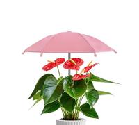 Ombrelli Per Piante - 27cm Ombrellini Per Piante Da Esterno, Mini Ombrellino Parasole Con Picchetto Da Terra, Ombrello Piccolos Da Sole Per Piantes Con Protezione UV Per Vaso, Vasi Da Fiori