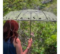 Ombrellino Automatico Ombrello Trasparente Pieghevole Per La Pioggia Da