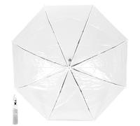 Ombrellino Da Viaggio Ombrello Trasparente Pieghevole Per Pioggia Di