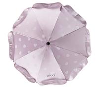 Ombrellino Universale con Ricamo Cuori Rosa