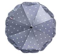 OMBRELLINO UNIVERSALE CON RICAMO STELLE GRIGIE