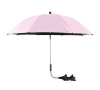Ombrellino Universale per Passeggini Passeggini Passeggini con Parasole per Passeggino Girevole a 360°, Blocca Oltre il 99,9% dei Raggi (PINK)
