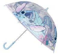 Cerda Disney Stitch Bubble Design Umbrella for Kids to Protect Against Severe We