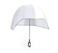 OMBRELLO A CUPOLA EXTRA LUNGO 10 PANNELLI TRASPARENTE ROSSO BIANCO GIALLO NERO
