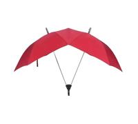 Ombrello a Due Posti | molto resistente antivento e ampia cupola | Ombrello Parasole Portatile | Per Coppie, Passeggiate Sotto La Pioggia, Viaggio, Appuntamenti, Vacanze, Spostamenti Quotidiani
