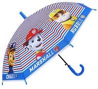 Ombrello a strisce colorate per bambino Paw Patrol Taglia unica