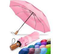 Ombrello antivento per pioggia, grande ombrello da viaggio a doppia copertura, ombrello da golf, ombrello compatto automatico, ombrello pieghevole per zaino, ombrello portatile per auto, ombrello da