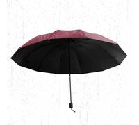 Ombrello antivento, protezione UV, 130 cm, grande ombrello pieghevole a baldacchino, ombrellone del sole leggero, pesante, ideale per sport, escursioni, pendolarismo