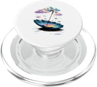 Ombrello Arcobaleno Nuvole Fantasia Barche Carta Magiche PopSockets PopGrip per MagSafe
