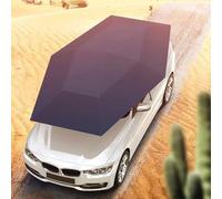 Ombrello automatico per auto, impermeabile, con telecomando, pieghevole, per esterni, ideale per proteggere dalle foglie che cadono